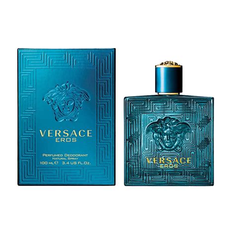 versace eros deoderant|VERSACE Eros Perfumed Deodorant Spray, 3.4 Ounce.